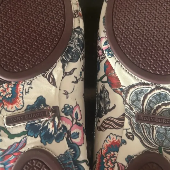 Tory Burch Minnie  Floral Travel Ballet Flats