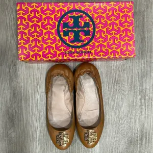 Tory Burch Tan Melinda Ballet Flats- Size 7