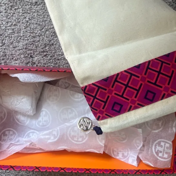 Tory Burch Women's Blue Ballet Flats