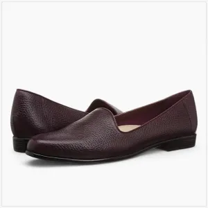 Trotters Liz Tumbled Loafer Shoes Burgundy Slip On NEW without box 13N 13 Narrow