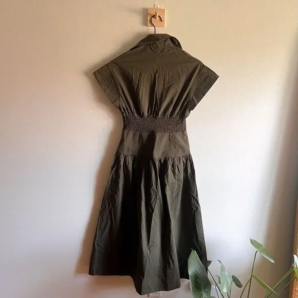 Tuckernuck Army Green Cameran Dress Size XXS