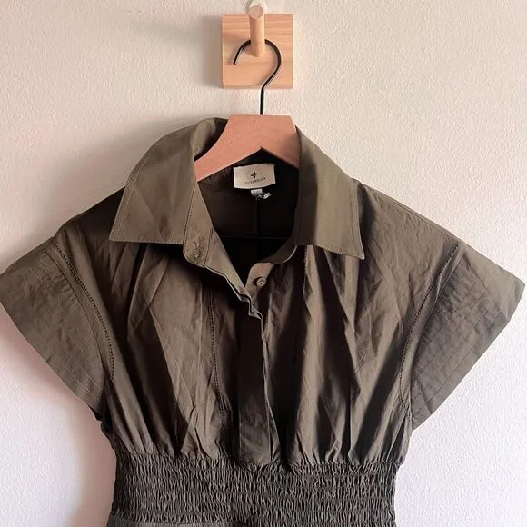 Tuckernuck Army Green Cameran Dress Size XXS