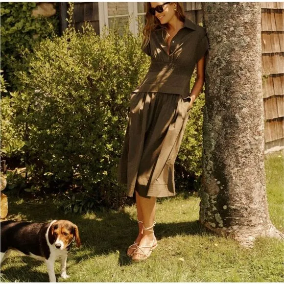 Tuckernuck Army Green Cameran Dress Size XXS