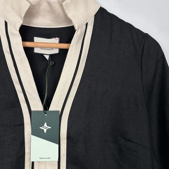 TUCKERNUCK Black and Tan Collins Caftan