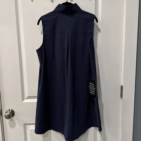 TUCKERNUCK Navy Sleeveless Charlie Dress