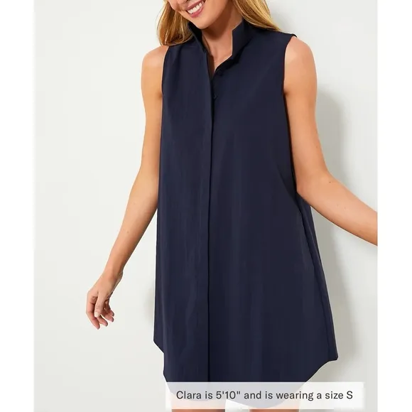TUCKERNUCK Navy Sleeveless Charlie Dress