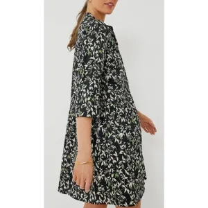 Tuckernuck NEW Verdant Iris Short Sleeve Royal Shirt Mini Dress Size Medium