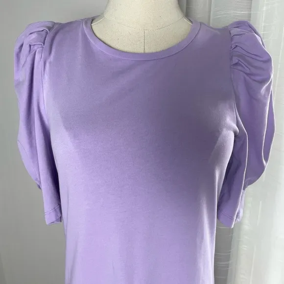 Tuckernuck Pomander Place Lavender Puff Sleeve Stella Dress Size XS