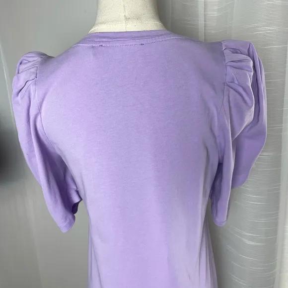 Tuckernuck Pomander Place Lavender Puff Sleeve Stella Dress Size XS