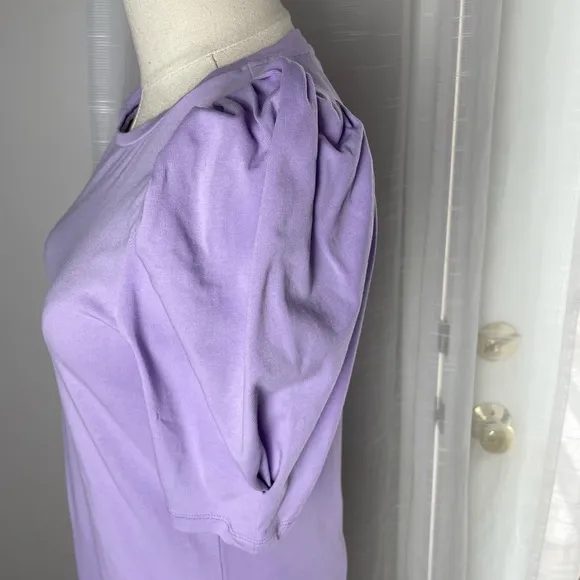 Tuckernuck Pomander Place Lavender Puff Sleeve Stella Dress Size XS
