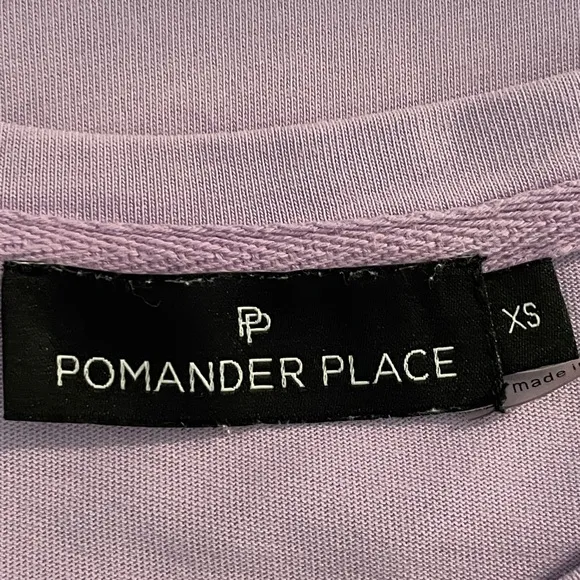 Tuckernuck Pomander Place Lavender Puff Sleeve Stella Dress Size XS
