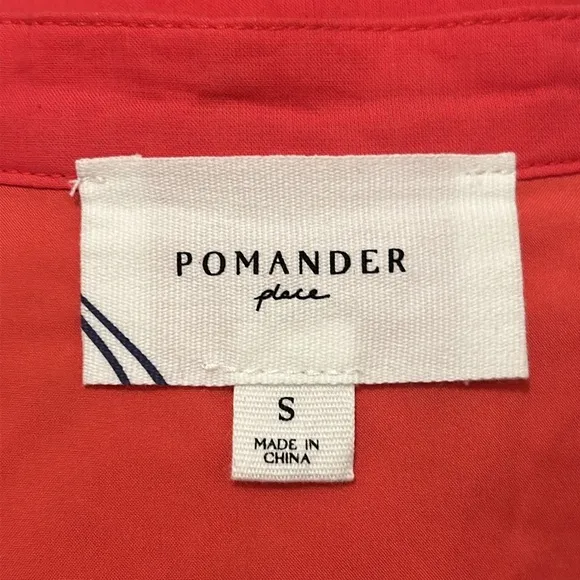 Tuckernuck Pomander Place Rosso Red Leila Maxi Dress Coral Swiss Dot Size Small
