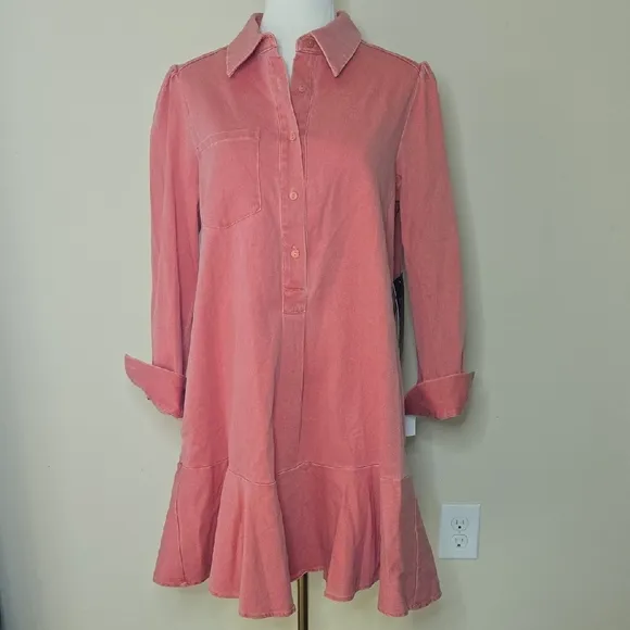 Tuckernuck Red and Pink Mini Dress