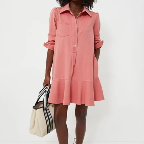 Tuckernuck Red and Pink Mini Dress