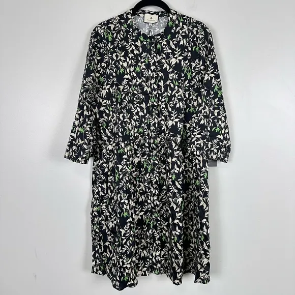TUCKERNUCK Verdant Iris Royal Shirt Dress