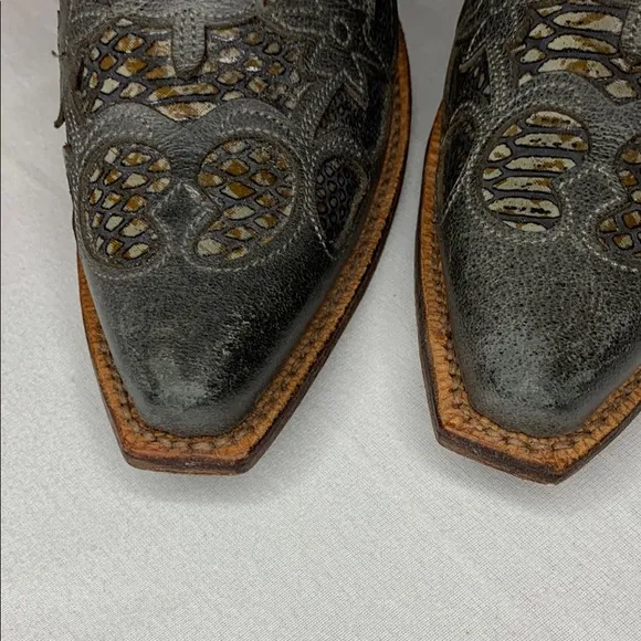 Twisted X Intricate Gray Women’s Western Boots Sz7