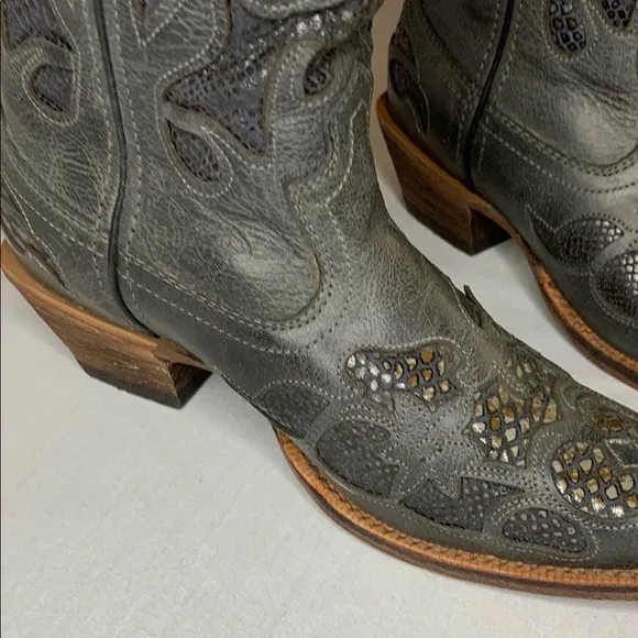 Twisted X Intricate Gray Women’s Western Boots Sz7