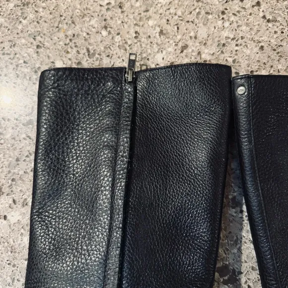 UGG Australia Gebui Leather High Heel Boots - NWOT ⭐👢