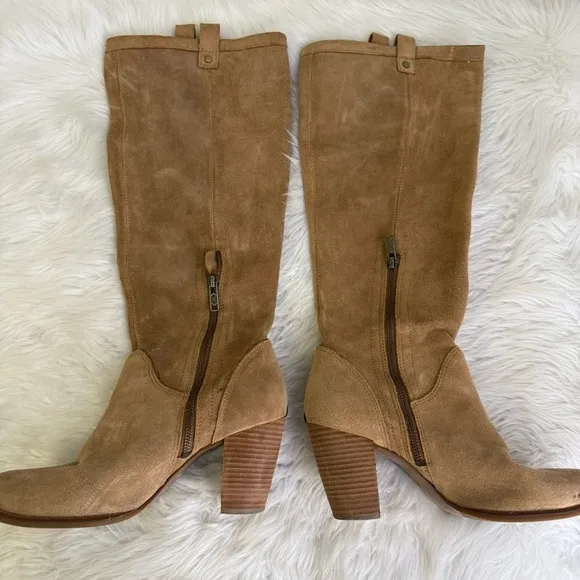 Ugg Ava Chestnut Boots Knee High Women's Tan Boots Size 8.5