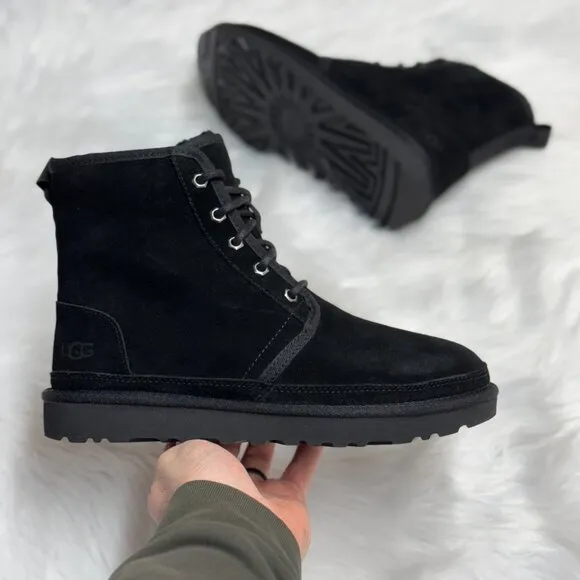 UGG Neumel High Mens Boots Black 1130711-BLK NEW Multi Sz