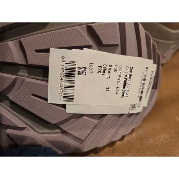 UGGs Women's CapTrail Low in Pale Smoke New Size 9