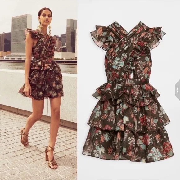 ULLA JOHNSON Sarafina runway mini dress Sz 0