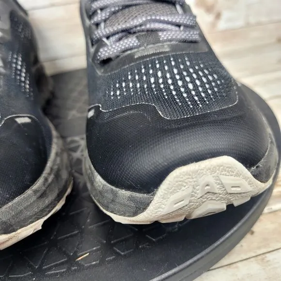 Under Armour Charged Men's Size 8 Bandit Trail 3 Black Castlerock Athletic Shoes