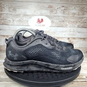 Under Armour Charged Men's Size 8 Bandit Trail 3 Black Castlerock Athletic Shoes