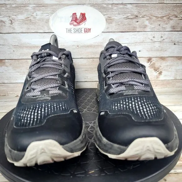 Under Armour Charged Men's Size 8 Bandit Trail 3 Black Castlerock Athletic Shoes
