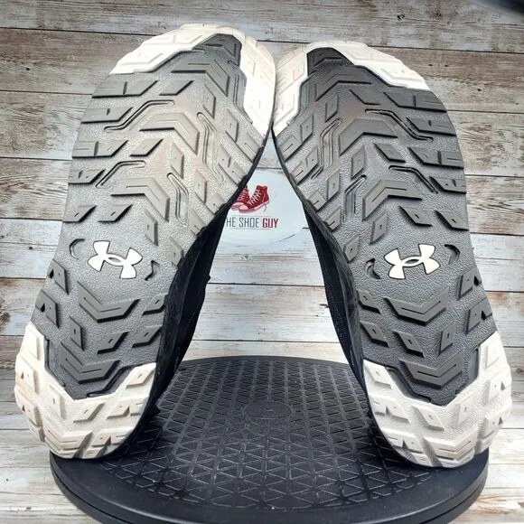 Under Armour Charged Men's Size 8 Bandit Trail 3 Black Castlerock Athletic Shoes