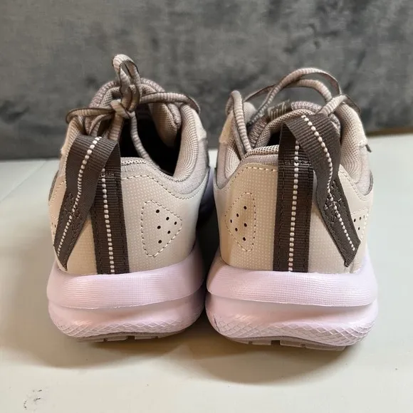 Under Armour Charged Verssert 2 Athletic Running Shoes Beige Purple‎ Womens 7