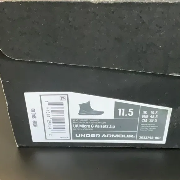 Under Armour Men's UA Micro G® Valsetz Zip Tactical Boots