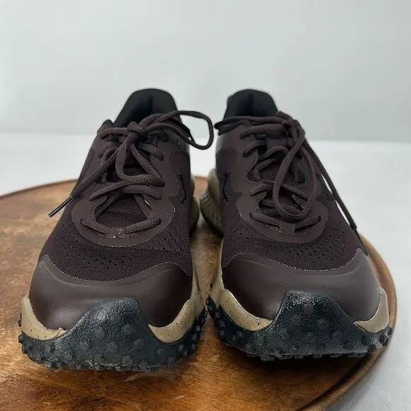 Under Armour Shoes Mens 9 Charged Maven Trail Sneakers Brown Lace Up Running