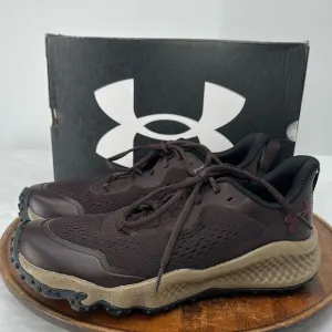 Under Armour Shoes Mens 9 Charged Maven Trail Sneakers Brown Lace Up Running