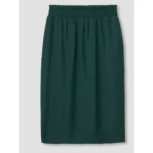 UNIVERSAL STANDARD Women Blair Swiss Dot Pencil Skirt Chiffon Green NWT 10 12 XS
