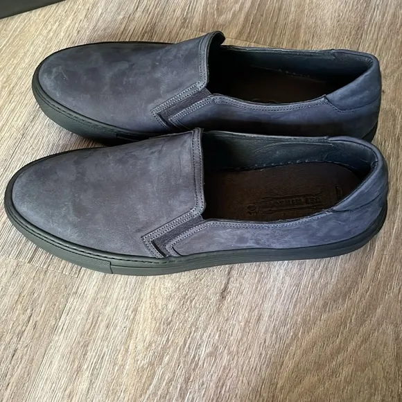 URI Minkoff Men’s Navy Blue ‘Canal’ Loafers Size 10