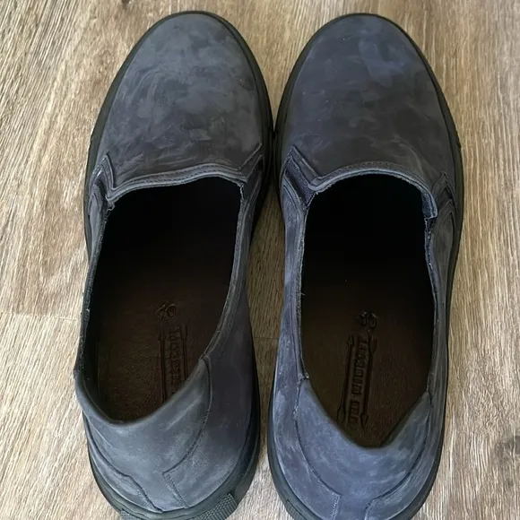 URI Minkoff Men’s Navy Blue ‘Canal’ Loafers Size 10