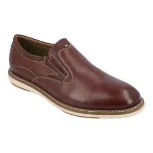 Vance Co Men's Willis Comfort Foam Slip On Round Toe Loafers Brown Size 10 1/2
