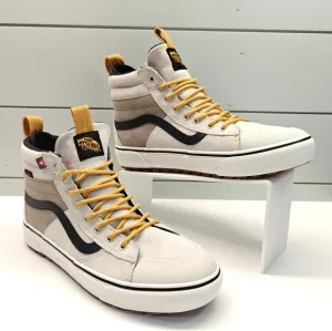 Vans SK8-Hi MTE-2 Utility Pop White Grey Black High Top Sneakers Men's 10.5