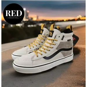 Vans Sk8-Hi MTE-2 Utility Pop White Multi Waterproof Boots - Men's Size 11