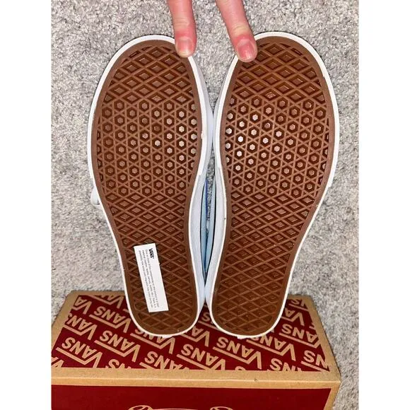 VANS SK8-LOW (UTILITY POP) Light BLUE/WHITE Size 5.0 Men’s 6.5 Women’s