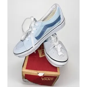 VANS SK8-LOW (UTILITY POP) Light BLUE/WHITE Size 5.0 Men’s 6.5 Women’s