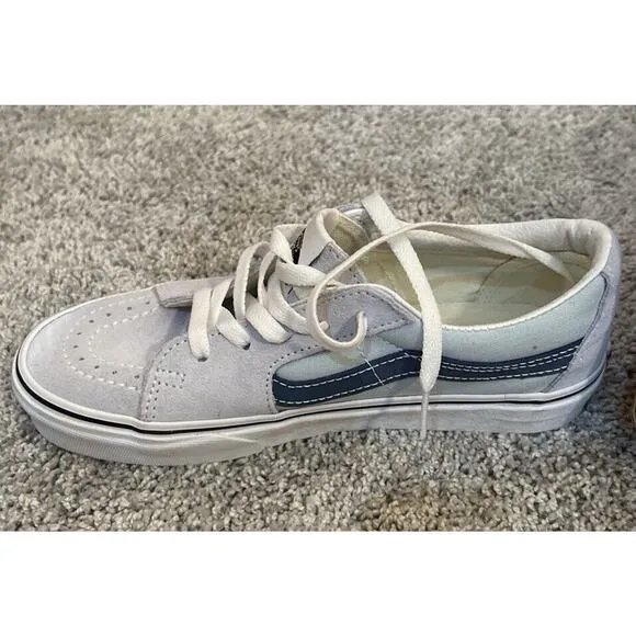 VANS SK8-LOW (UTILITY POP) Light BLUE/WHITE Size 5.0 Men’s 6.5 Women’s