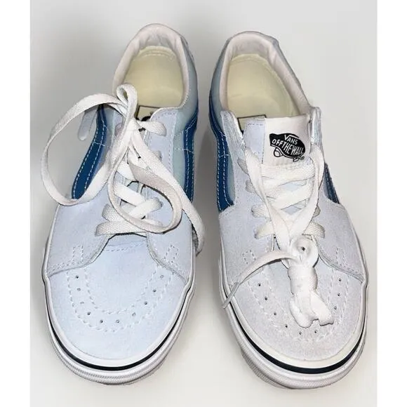 VANS SK8-LOW (UTILITY POP) Light BLUE/WHITE Size 5.0 Men’s 6.5 Women’s