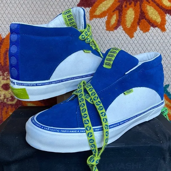 Vans The Snake Trail Lx Suede/Canvas True Blue/Marshmallow Men’s sneakers