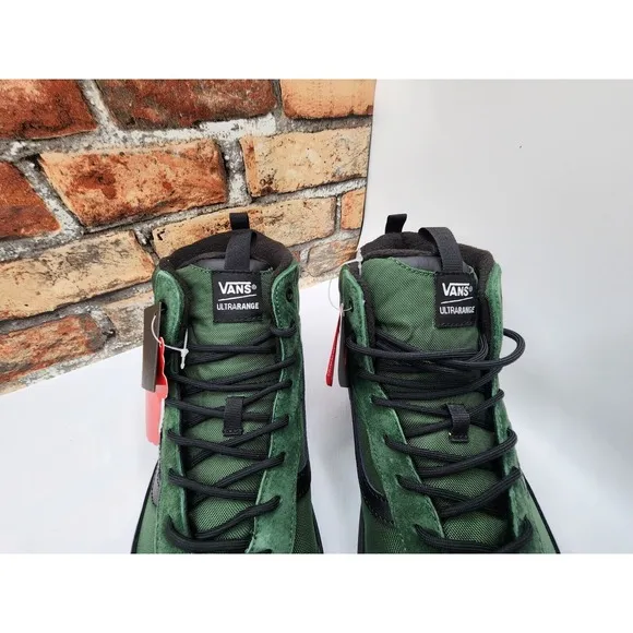 Vans Ultrarange Exo Mte-1 Mountain View Green Hiking Shoes Men's Size 7.5 Rare
