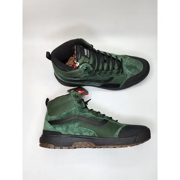 Vans Ultrarange Exo Mte-1 Mountain View Green Hiking Shoes Men's Size 7.5 Rare