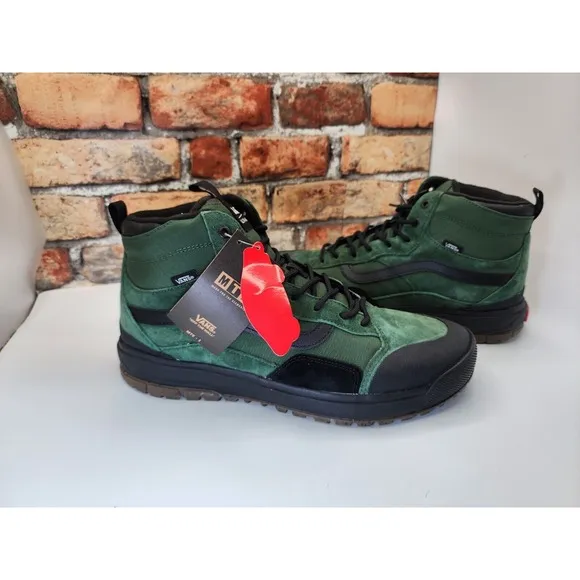 Vans Ultrarange Exo Mte-1 Mountain View Green Hiking Shoes Men's Size 7.5 Rare