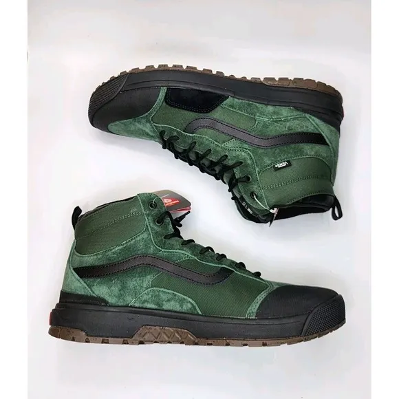 Vans Ultrarange Exo Mte-1 Mountain View Green Hiking Shoes Men's Size 7.5 Rare