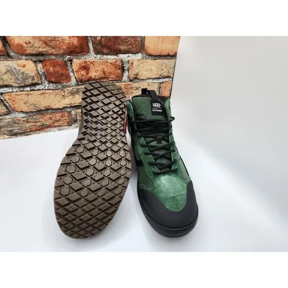 Vans Ultrarange Exo Mte-1 Mountain View Green Hiking Shoes Men's Size 7.5 Rare